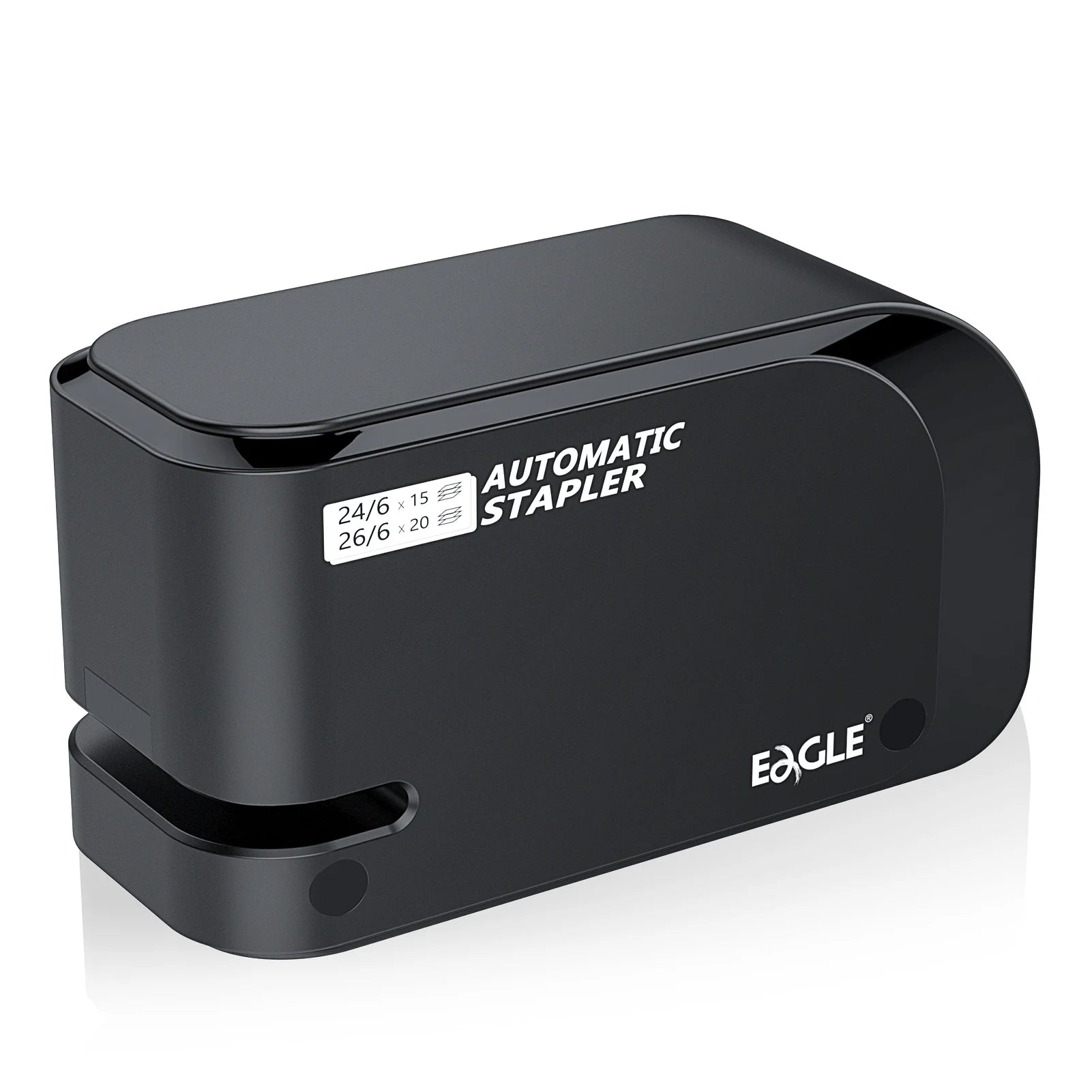 Eagle Automatic Electric Stapler - 20 Sheet Capacity, Dual Power (AC/Battery) for Office & Home Use with 2000 Free Staples