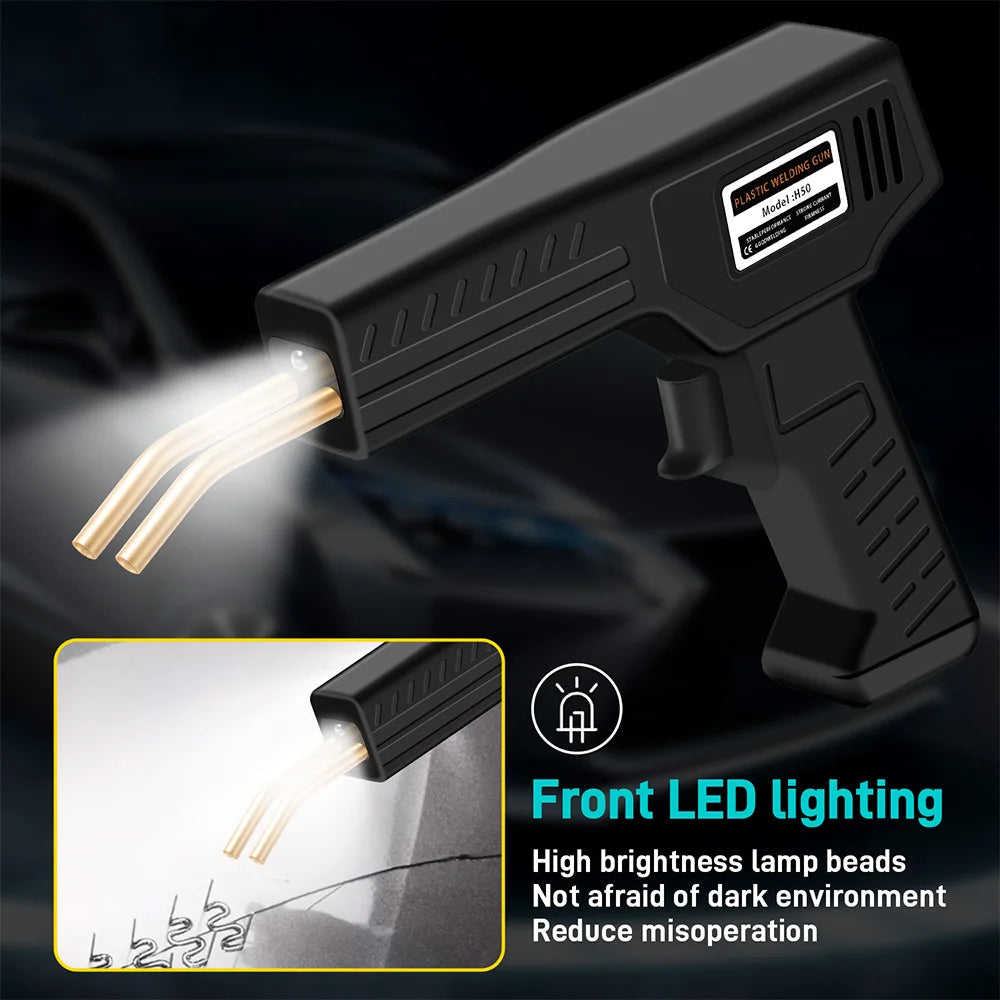 Professional Hot Stapler Plastic Welder Kit - For Automotive Bumper & Plastic Repair