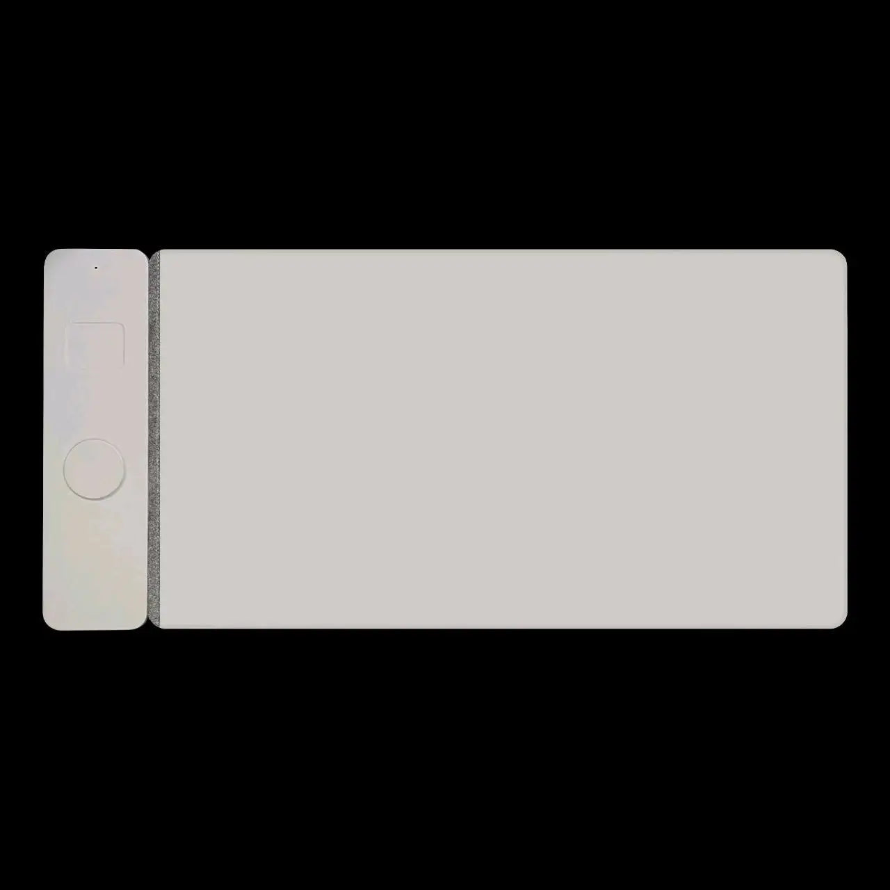 2-in-1 Wireless Charging Mouse Pad & Phone Charger - Dual-Sided Leather & Felt Desk Mat with Fast Qi Charging