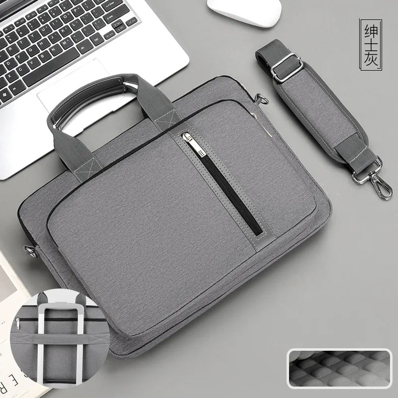 Universal Laptop Bag - Waterproof Messenger Case & Sleeve for MacBook 13-17 inch, ASUS, Lenovo, Dell (Shock Resistant)