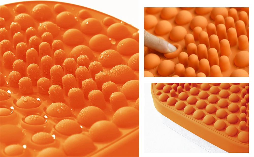 Under Desk Foot Rest - Ergonomic Office Foot Stool with Soft Silicone Nubs for Plantar Fasciitis Relief & Improved Posture