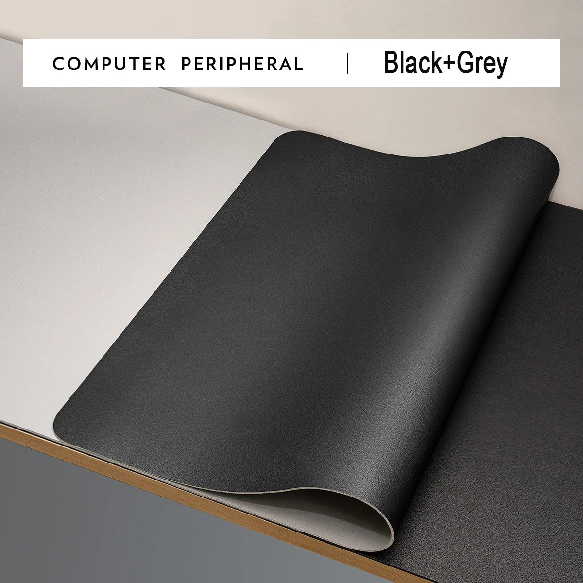 XXL Large Gaming Mouse Pad - Waterproof PU Leather Desk Mat with Non-Slip Base for Computer, Office & Gaming