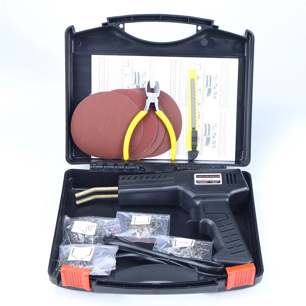 Professional Hot Stapler Plastic Welder Kit - For Automotive Bumper & Plastic Repair