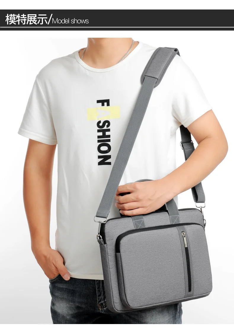 Universal Laptop Bag - Waterproof Messenger Case & Sleeve for MacBook 13-17 inch, ASUS, Lenovo, Dell (Shock Resistant)