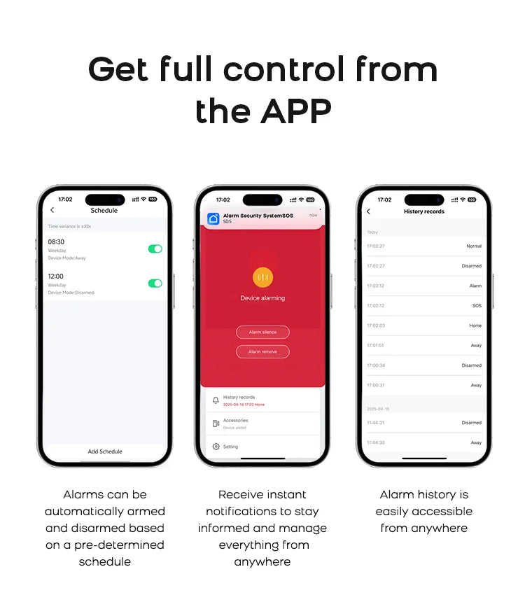 Tuya Smart Home Alarm System - Wireless GSM & WiFi Security for Complete Peace of Mind