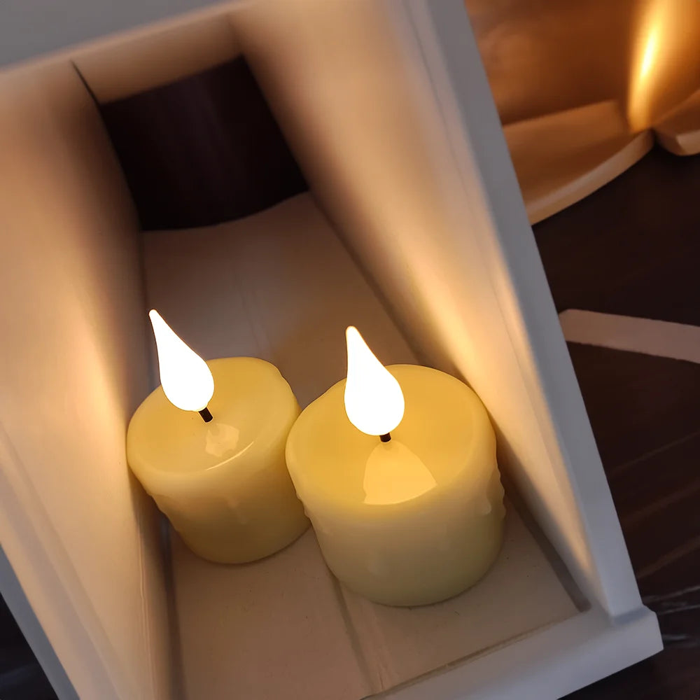 Rechargeable Candle Lamp With Remote Control LED Candles For Room Decor Birthday Home Decor Festival Decoration Flameless Candle