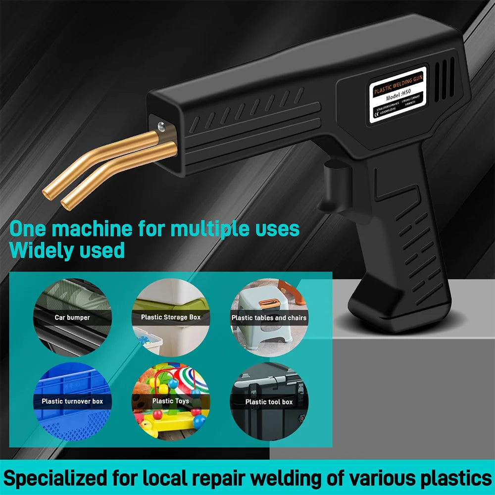 Professional Hot Stapler Plastic Welder Kit - For Automotive Bumper & Plastic Repair